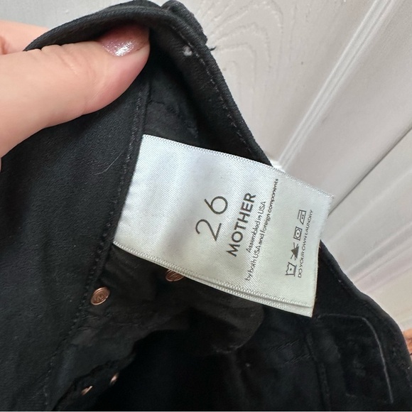 Mother The Tripper black jeans Not Guilty Wash 26 - Picture 3 of 10
